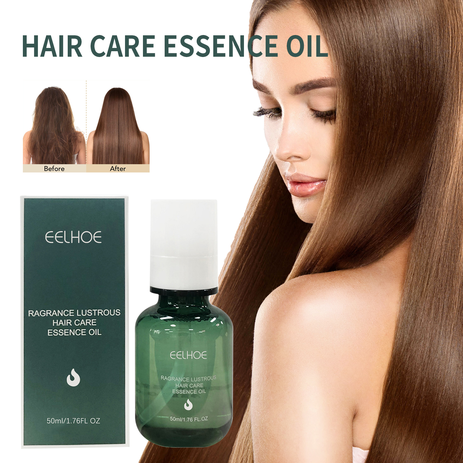 Hair Care Natural Ingredients - Eelhoe 50ml Nourishing Hair Care Oil