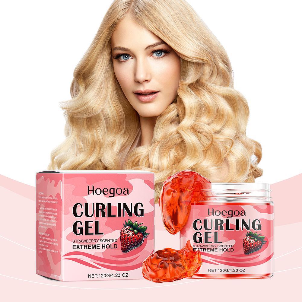 Hair Care For Wavy Hair - Strawberry Curl Defining Gel Strong Hold