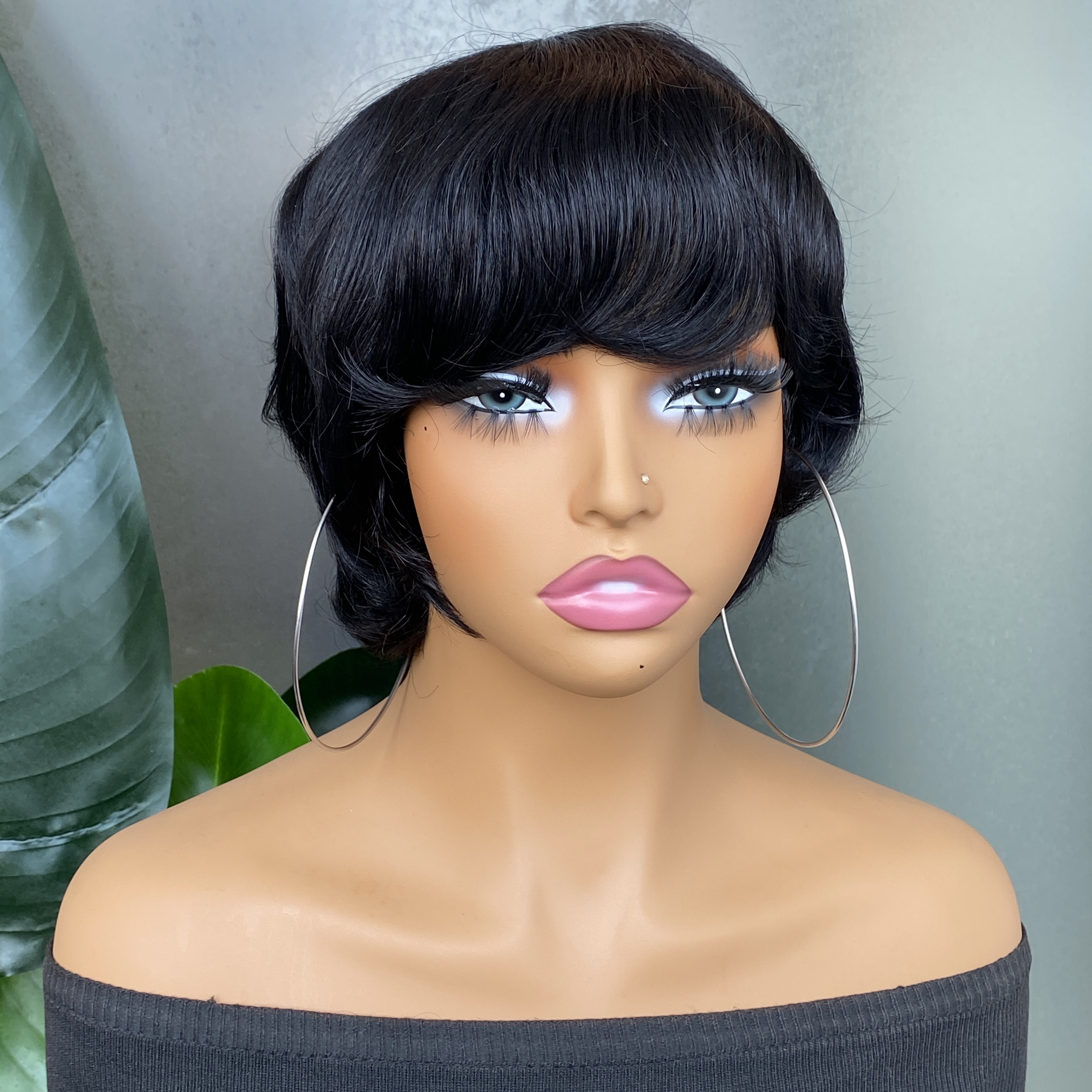 Hair Care For Wavy Hair - Remy Human Hair Wavy Pixie Cut