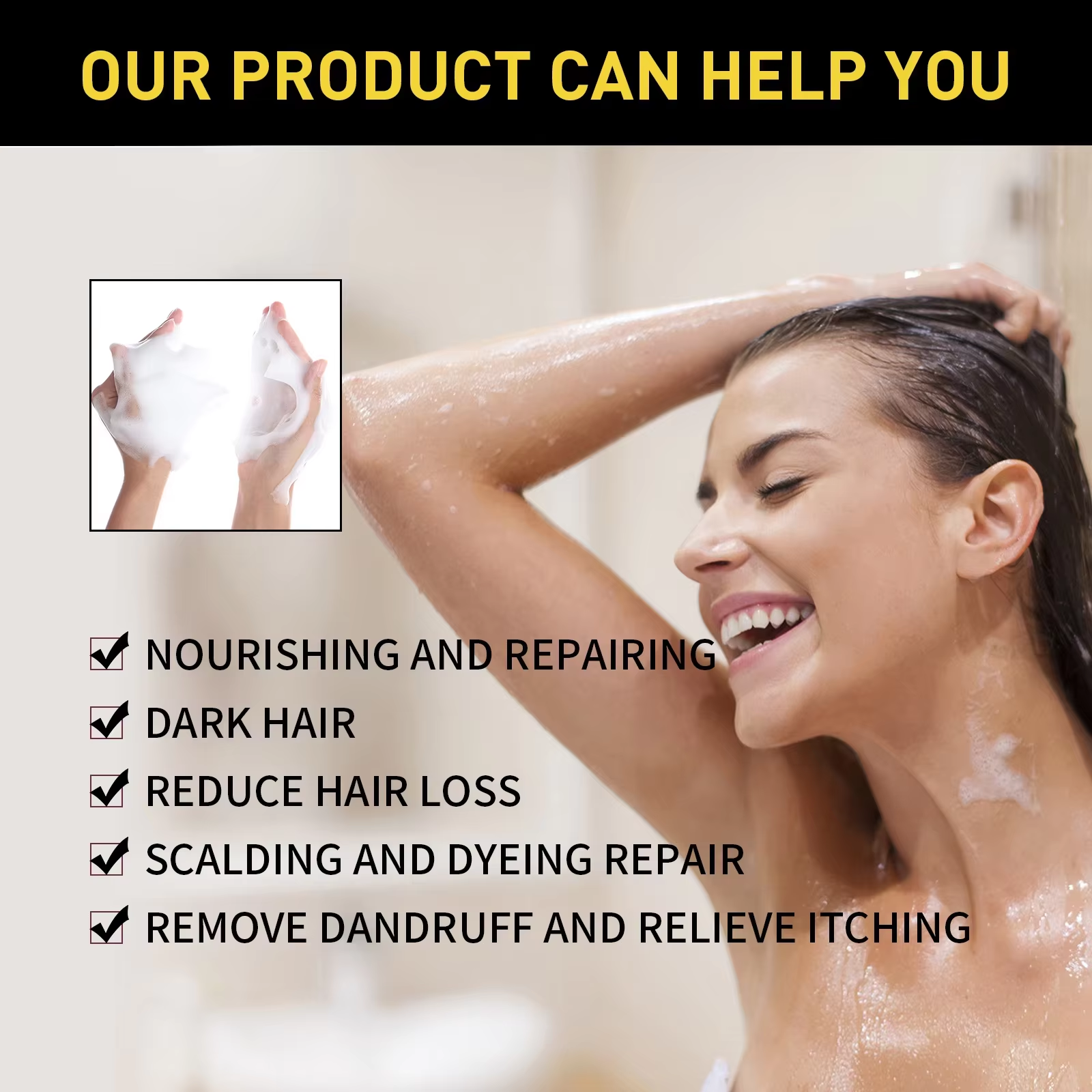 100ml Natural Herbal Hair Dye  – Hair Care Herbal recenzja i cena