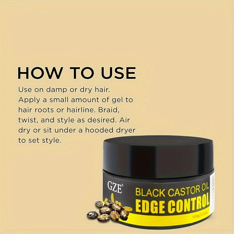 GZE African Black Castor Extra – Edge Control Gel recenzja i cena