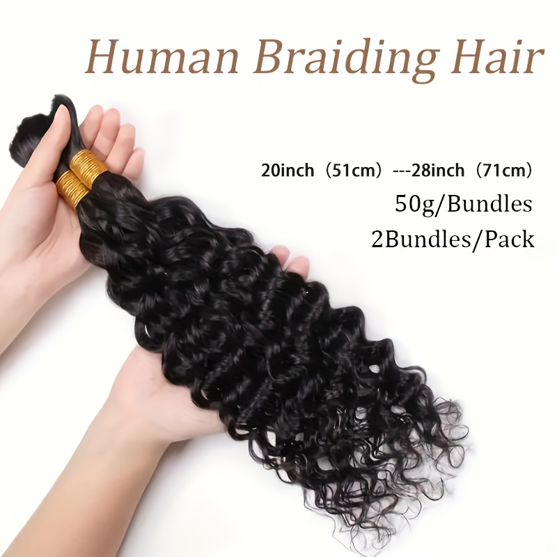 Deep Wave Bulk Hair for Braidi – Hair Care For Wavy Hair recenzja i cena