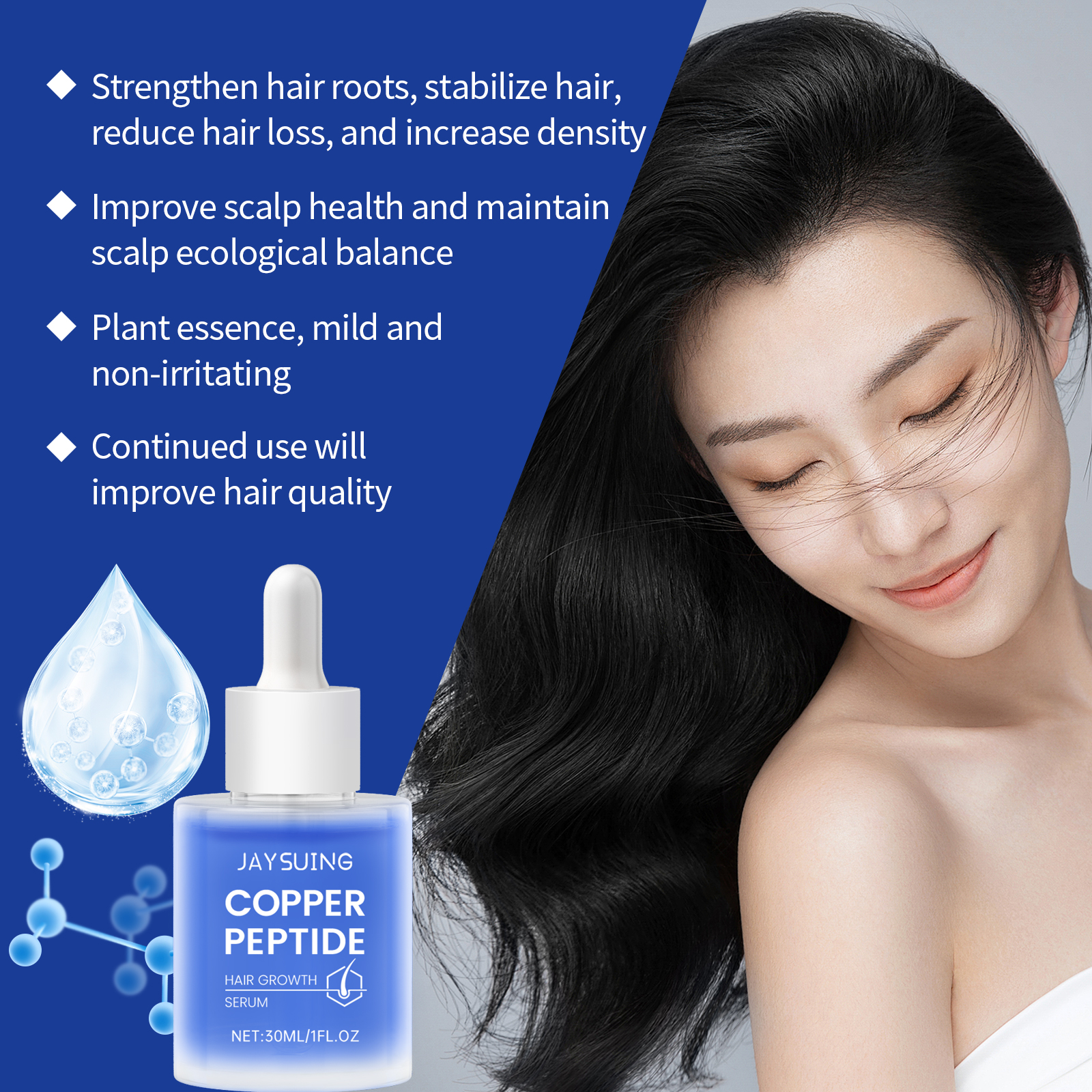 Copper Peptide Shampoo Hair Gr – Hair Care Oil Serum recenzja i cena