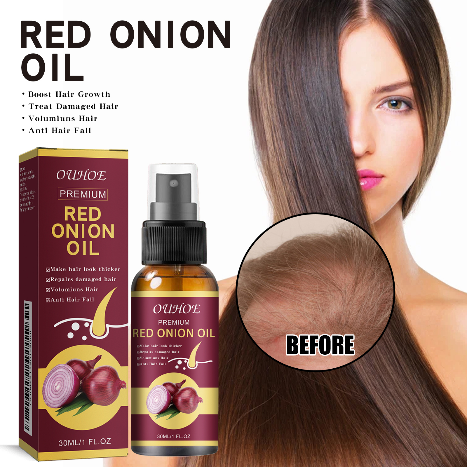 Red Onion Hair Growth Essentia – Hair Care Ouai recenzja i cena
