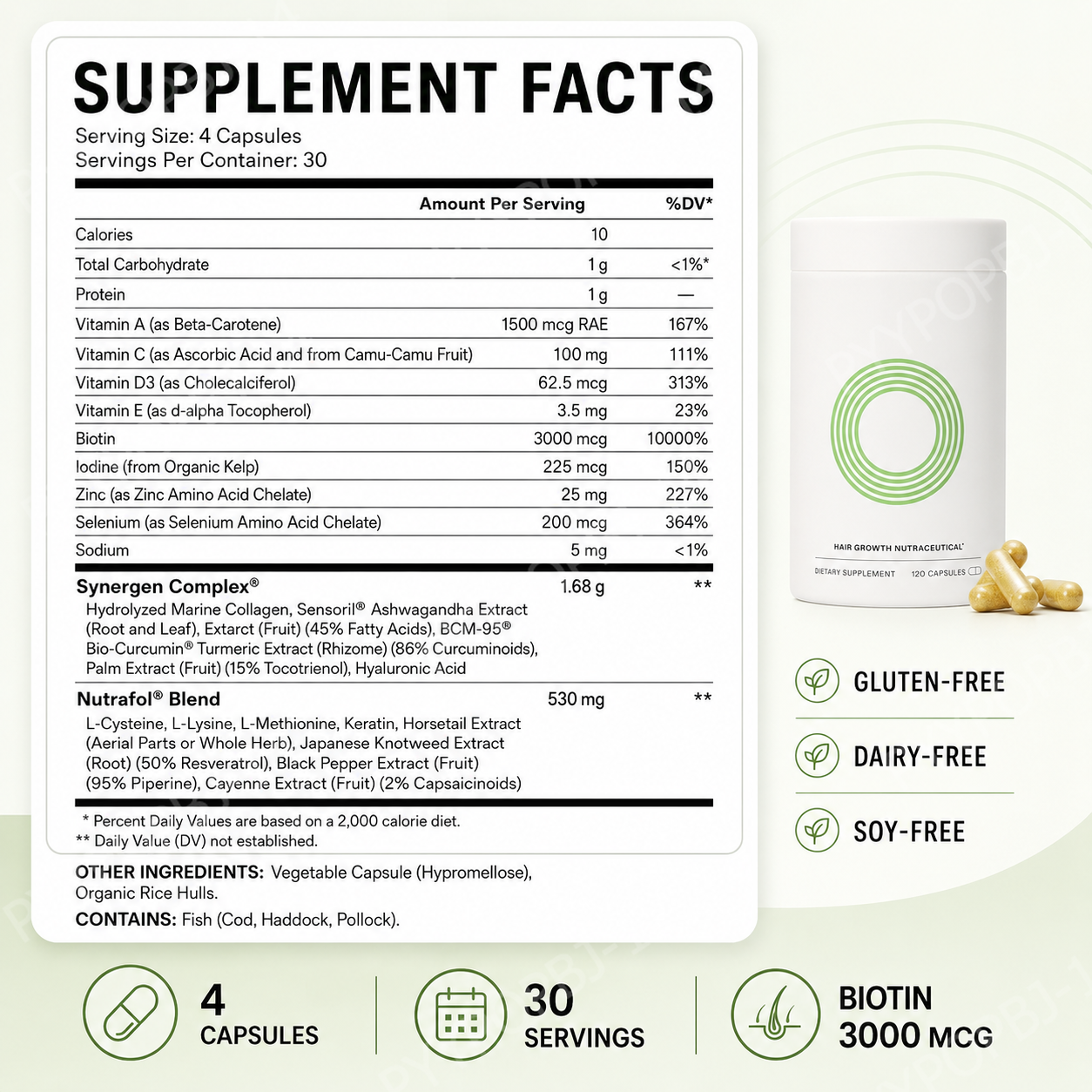 Herbal Hair Nutrition Capsules – Hair Care Herbal recenzja i cena