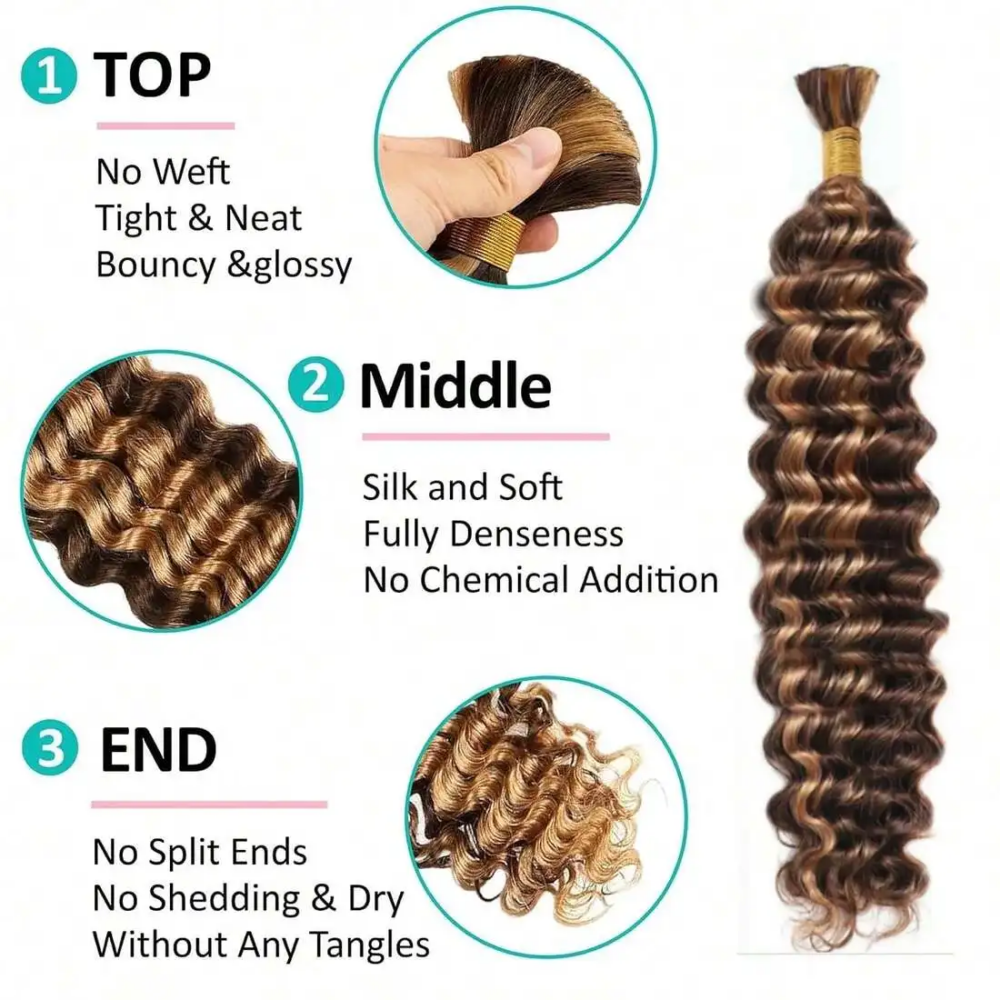 Highlight P4/27 Deep Wave Bulk – Hair Care For Wavy Hair recenzja i cena