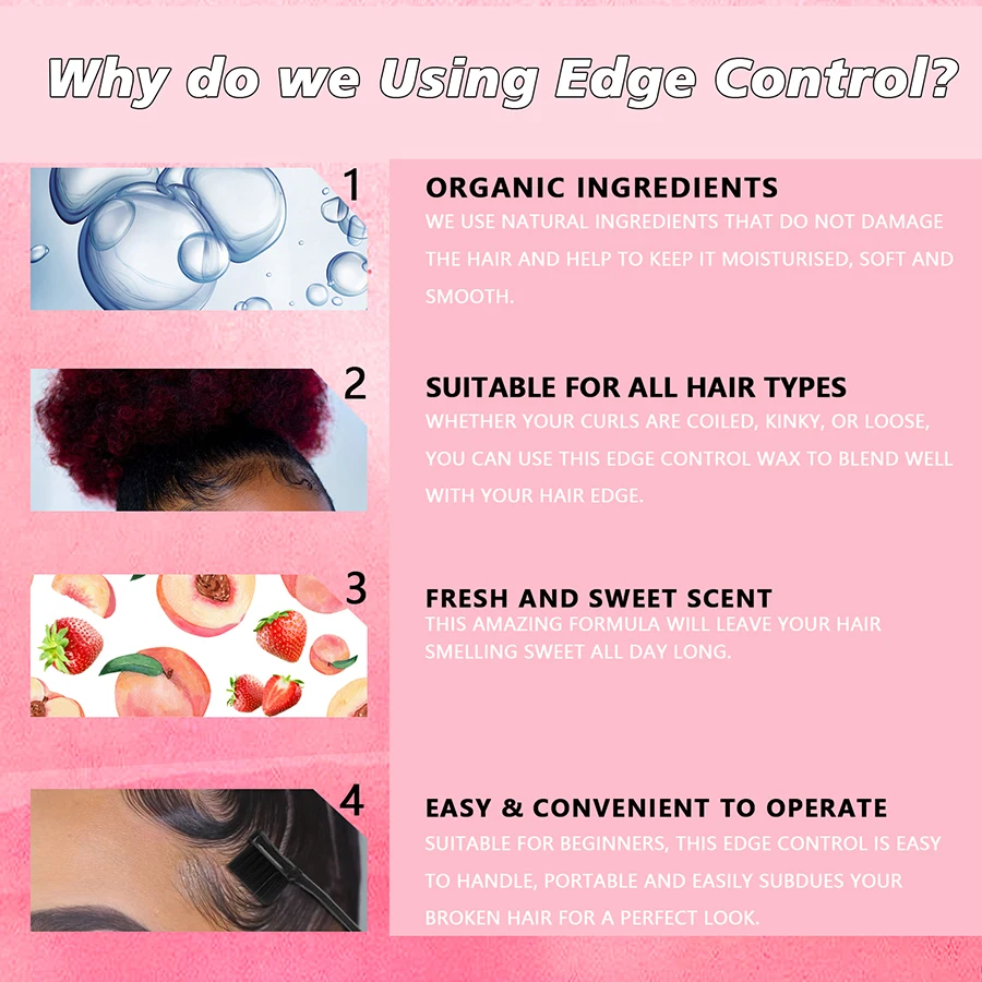 GOIPLE 30g Women Edge Control  – Edge Control Gel recenzja i cena