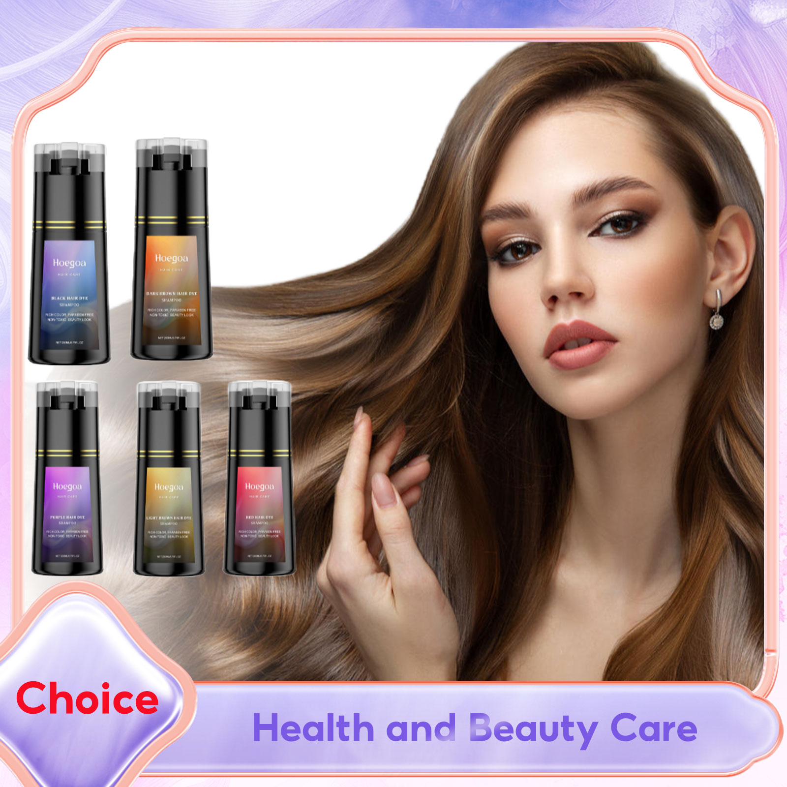 Hair Dye Shampoo for Gray Whit – Hair Care Natural Ingredients recenzja i cena