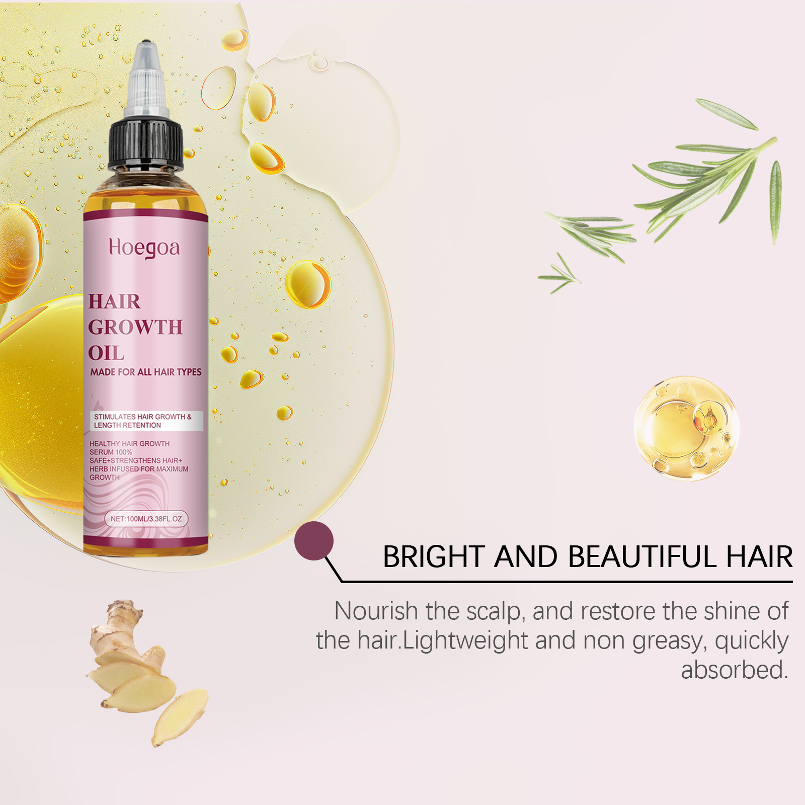 Hair Growth Oil Repair Split E – Hair Care Frizzy Hair recenzja i cena