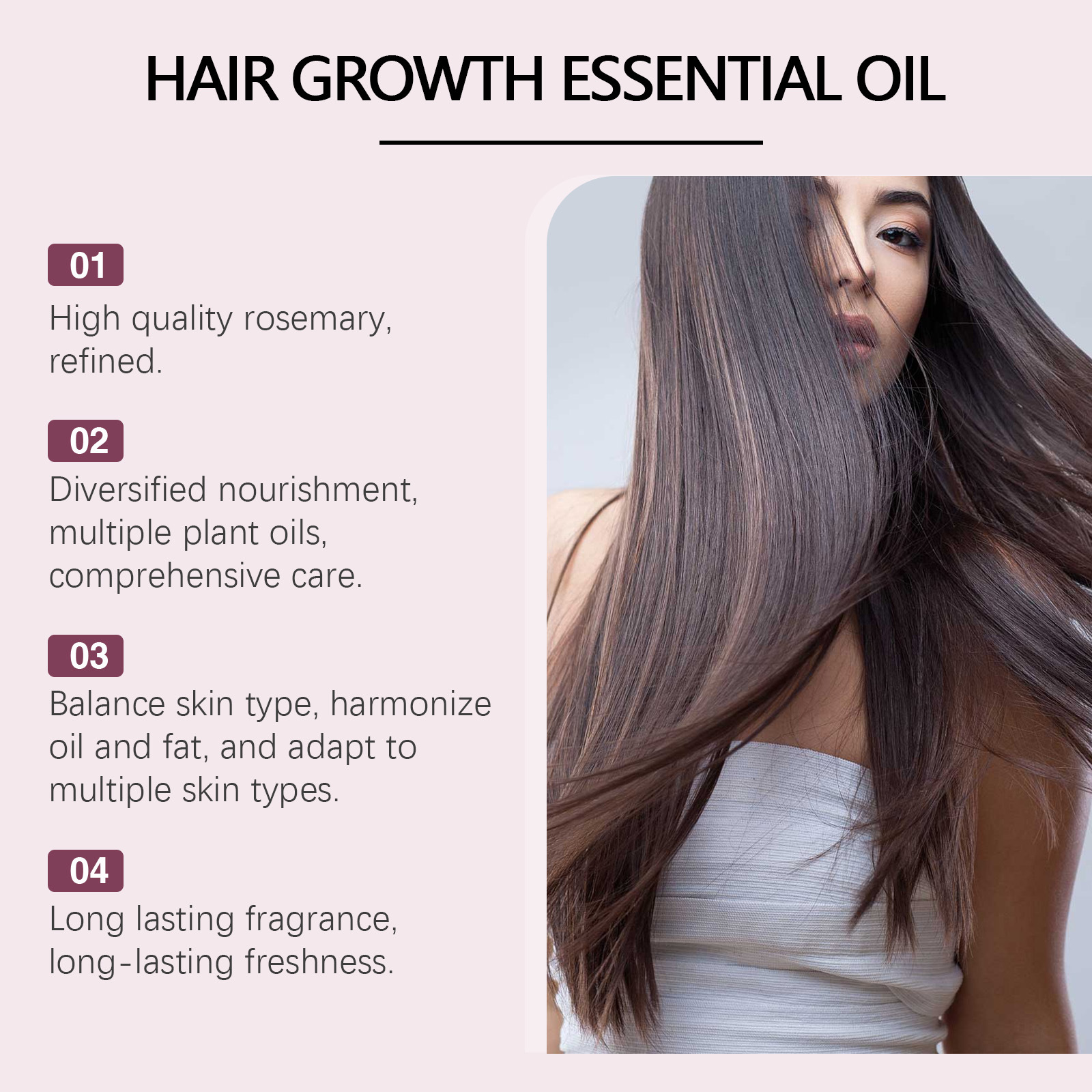 Hair Growth Oil Repair Split E – Hair Care Frizzy Hair recenzja i cena