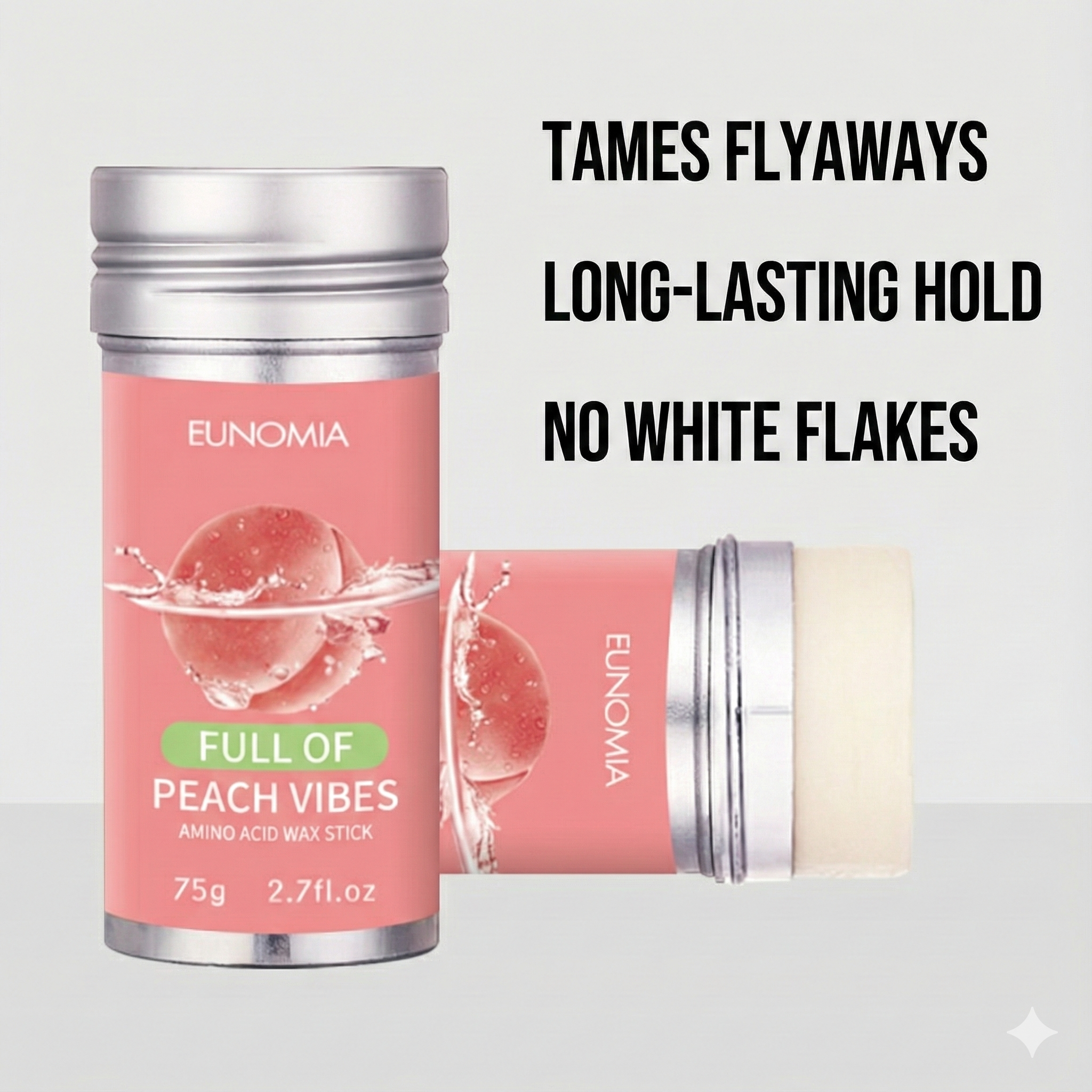 Peach Hair Wax Stick 75g Edge  – Edge Control Gel recenzja i cena