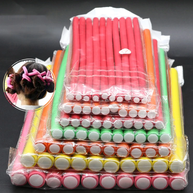 10 Pcs/Set Hair Curing Rod Mag – Hair Roller Set Flexi recenzja i cena