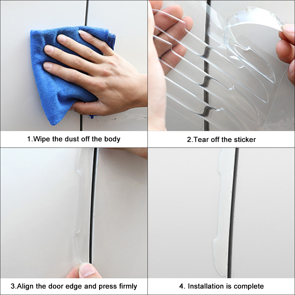 4PCS Transparent Car Door Edge – Edge Control Gel recenzja i cena