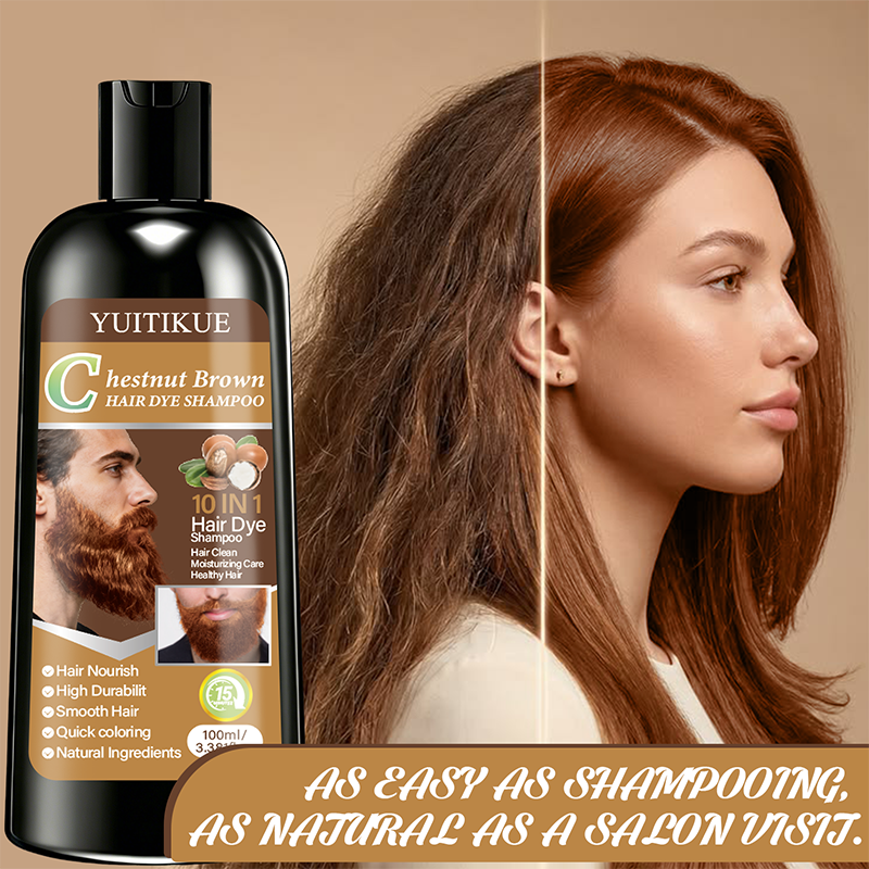 YUITIKUE Chestnut Brown Hair D – Hair Care Natural Ingredients recenzja i cena