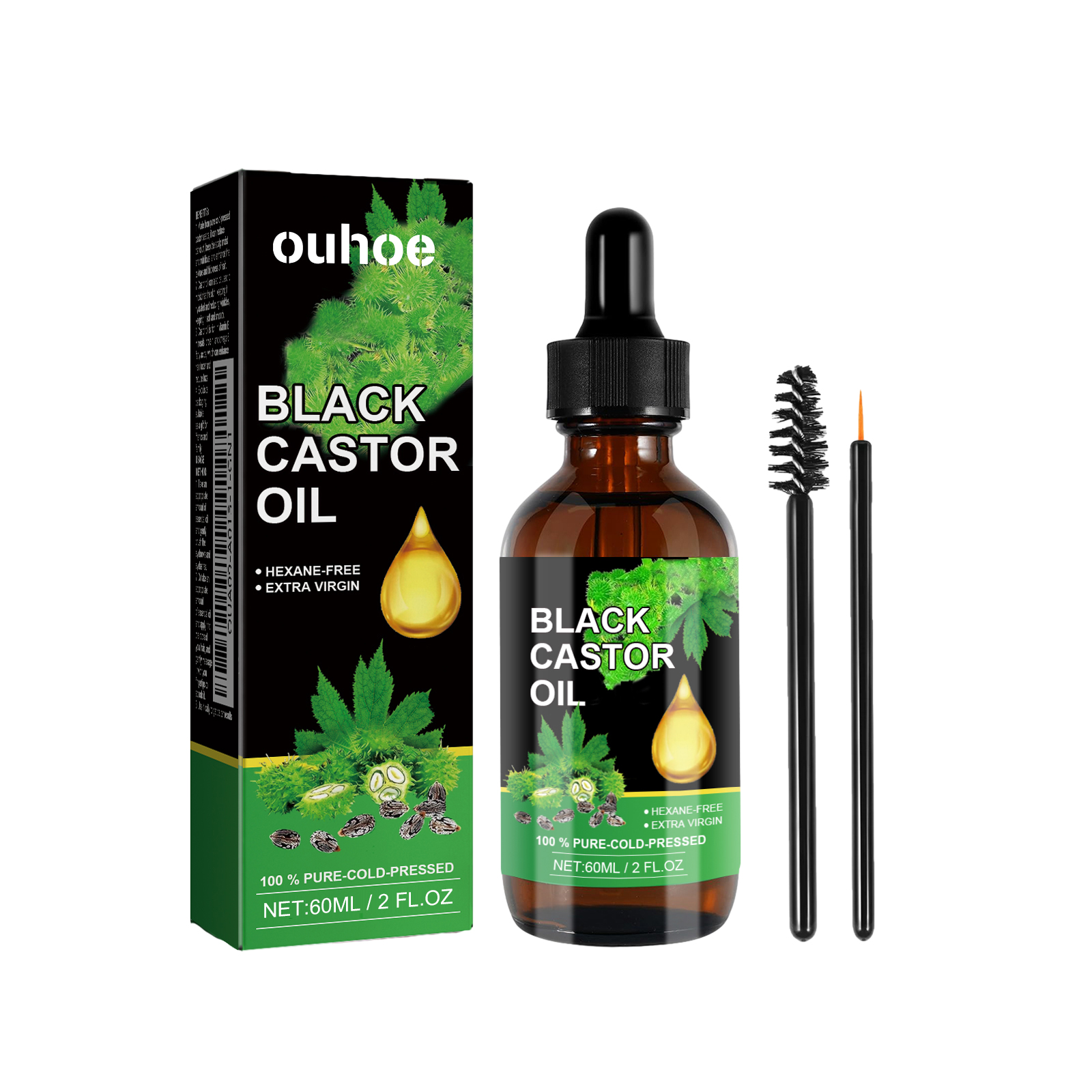 Black Castor Oil Nourishes Hai – Hair Care Natural Ingredients recenzja i cena