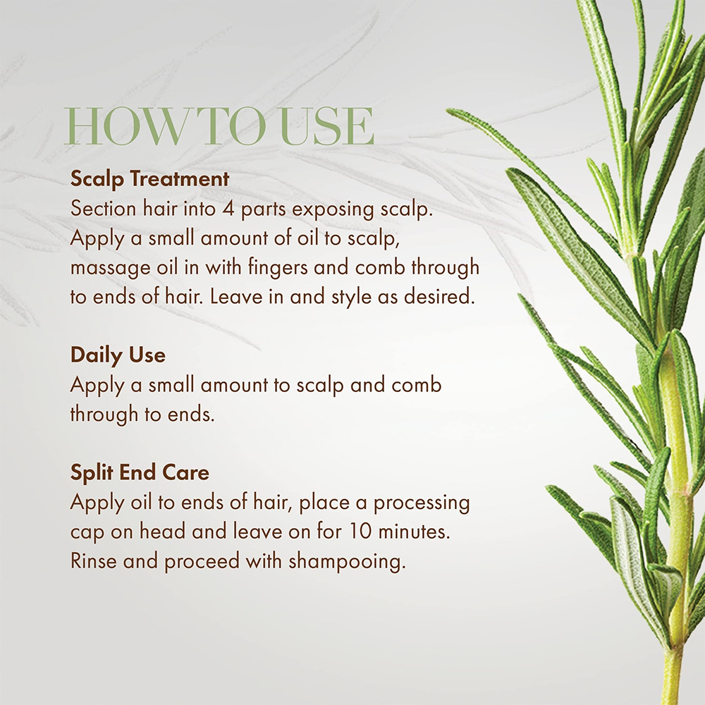 Rosemary Mint Hair Growth Oil  – Hair Care Ouai recenzja i cena