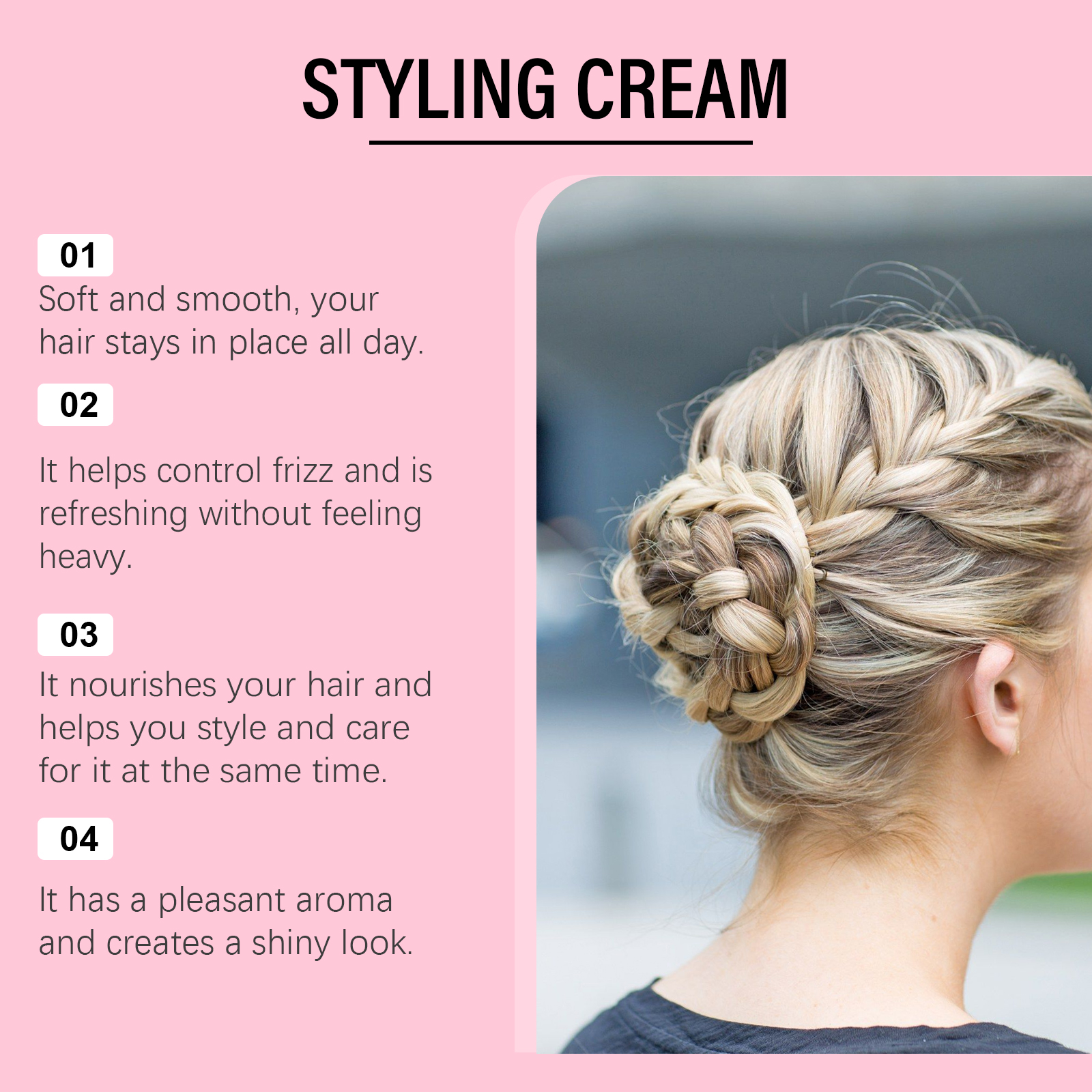 3in1 Hair Styling Cream Long L – Edge Control Gel recenzja i cena