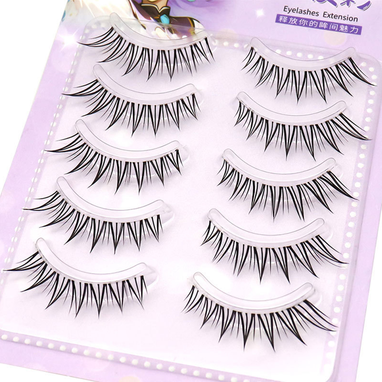 5pair Foxes False Eyelashes Fu – Hair Care Korea recenzja i cena