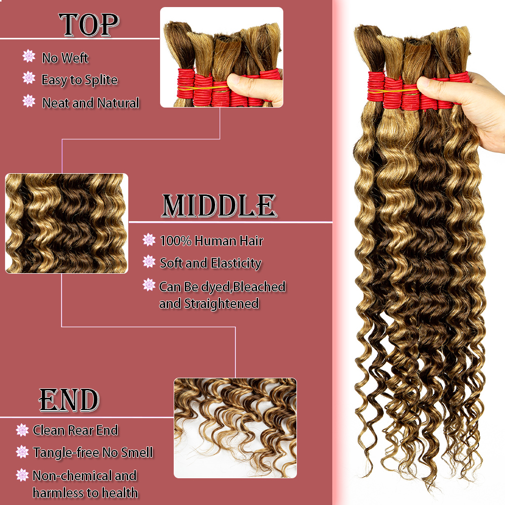 4/27 Color Deep Wave Bulk Huma – Hair Care For Wavy Hair recenzja i cena