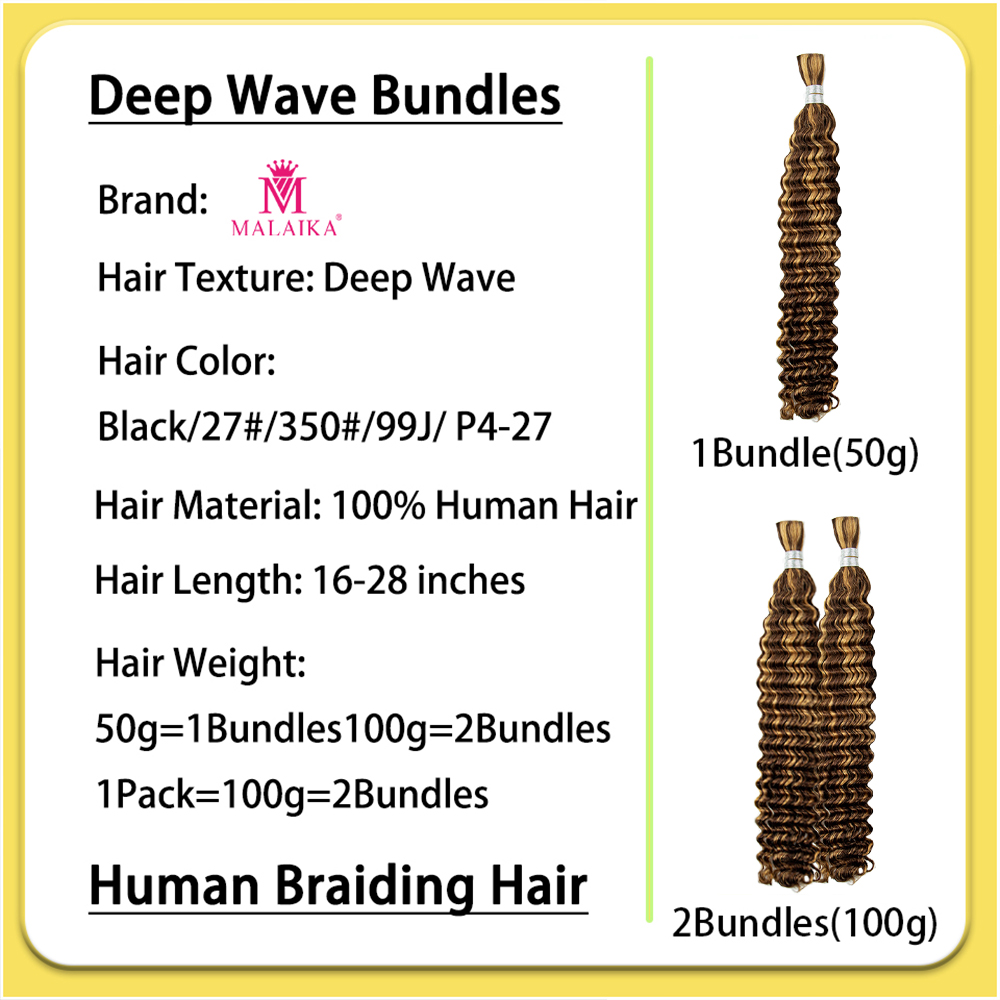 4/27 Color Deep Wave Bulk Huma – Hair Care For Wavy Hair recenzja i cena