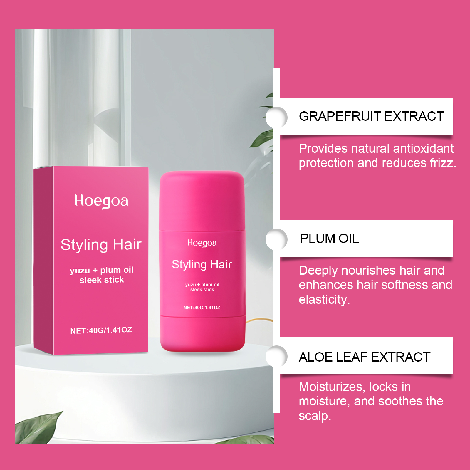 Hair Care Wax Flyaways & Frizz – Hair Care Natural Ingredients recenzja i cena