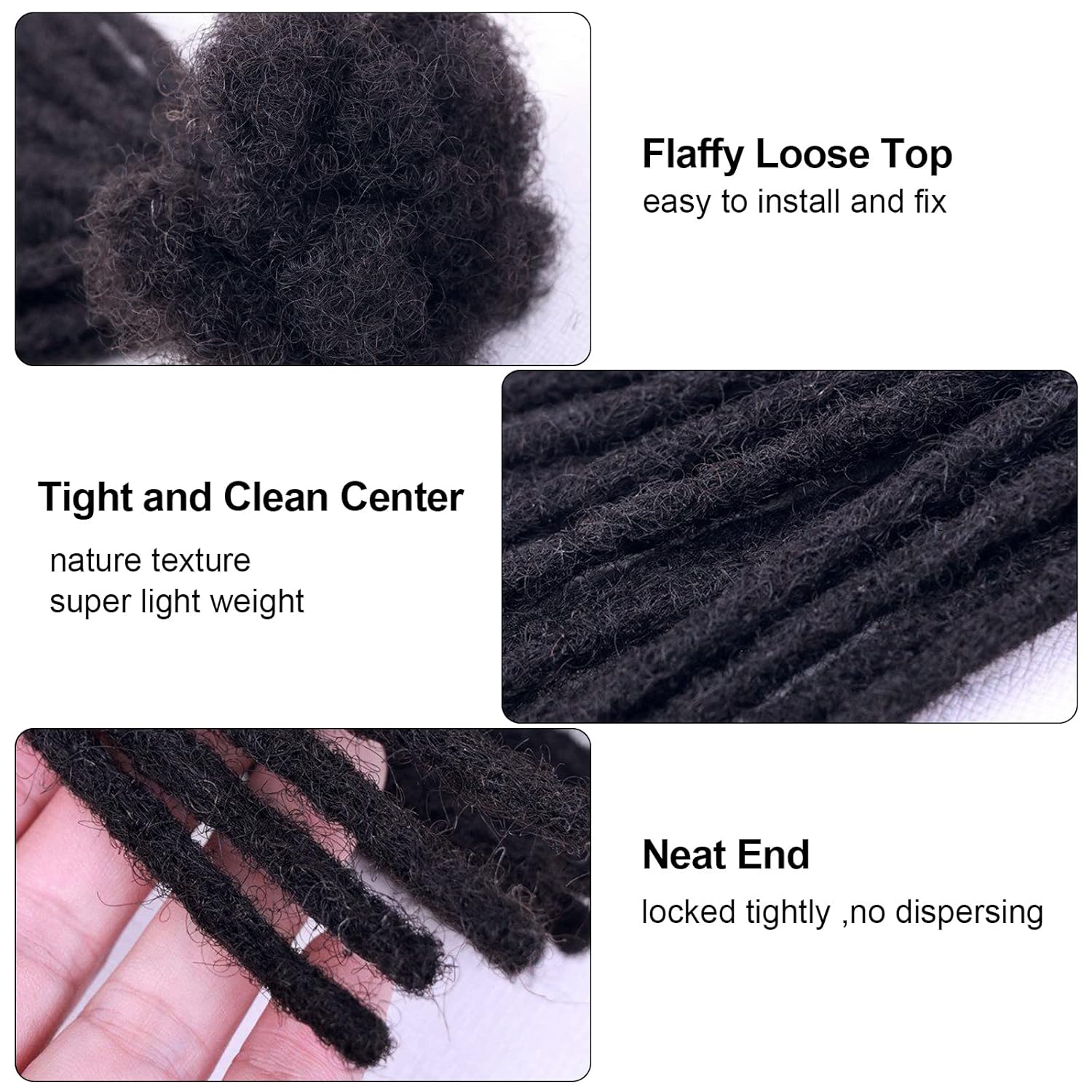 Dreadlock Human Hair Extension – Hair Care For Wavy Hair recenzja i cena