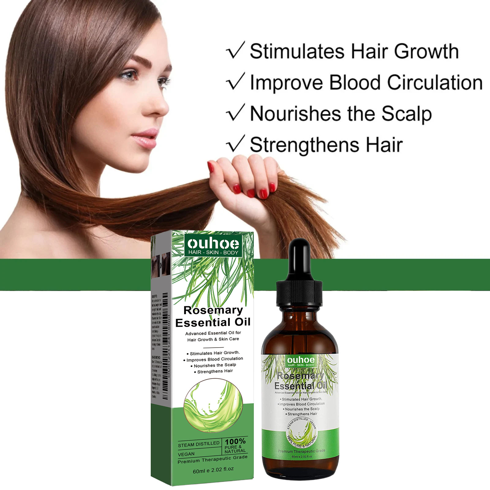 Rosemary Hair Growth Oil Anti- – Hair Care Ouai recenzja i cena