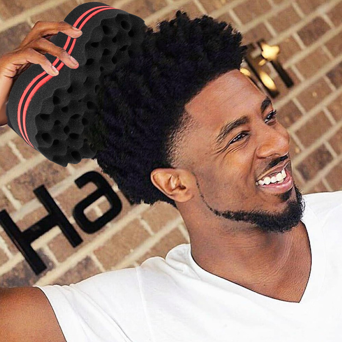 4Pcs Twist Hair Sponges Set Bi – Hair Care For Wavy Hair recenzja i cena