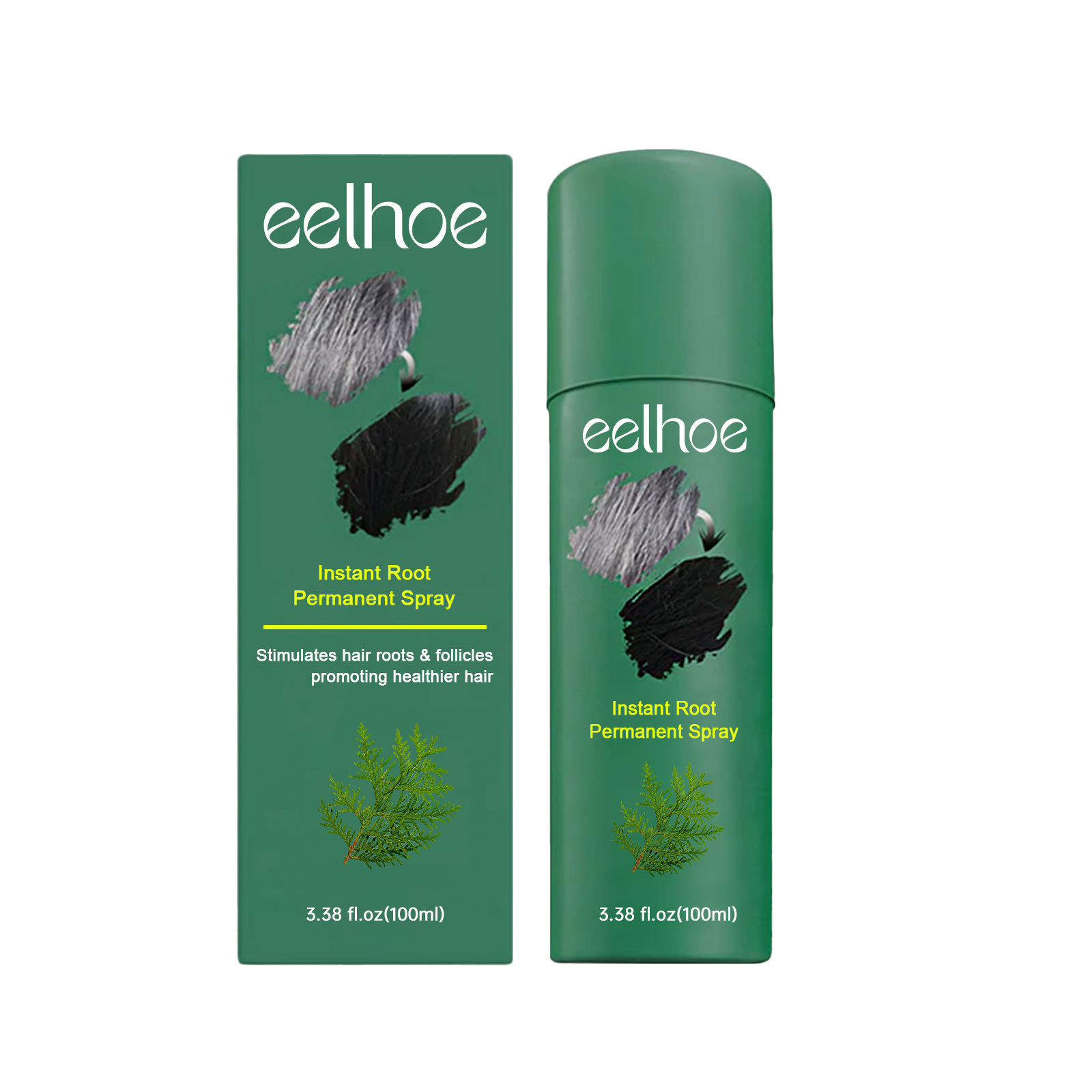 Eelhoe Black Hair Spray Promot – Hair Care Natural Ingredients recenzja i cena