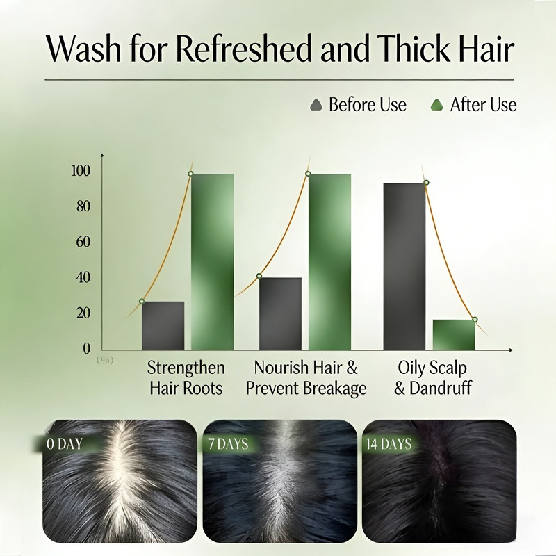 Herbal Shampoo With Natural In – Hair Care Natural Ingredients recenzja i cena