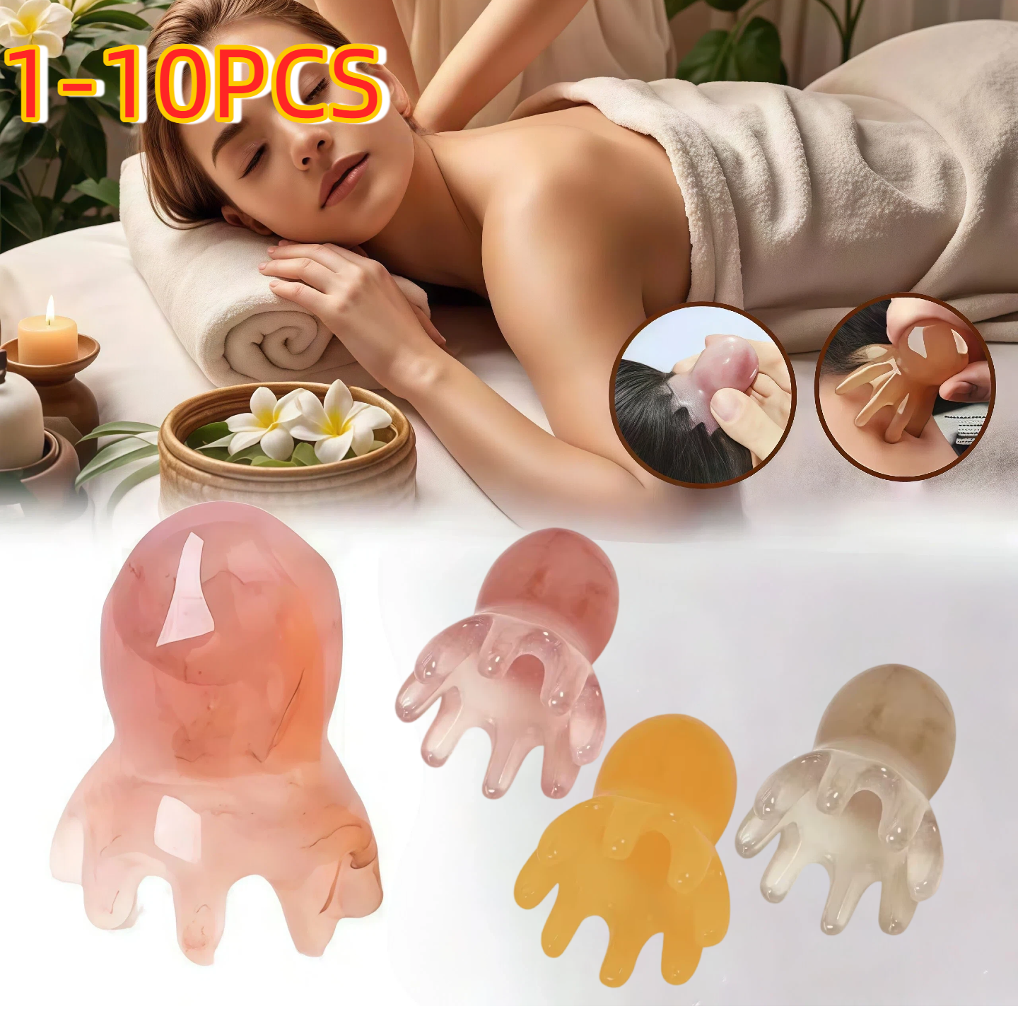 Cute Octopus Scalp Massage Com – Hair Care Korea recenzja i cena