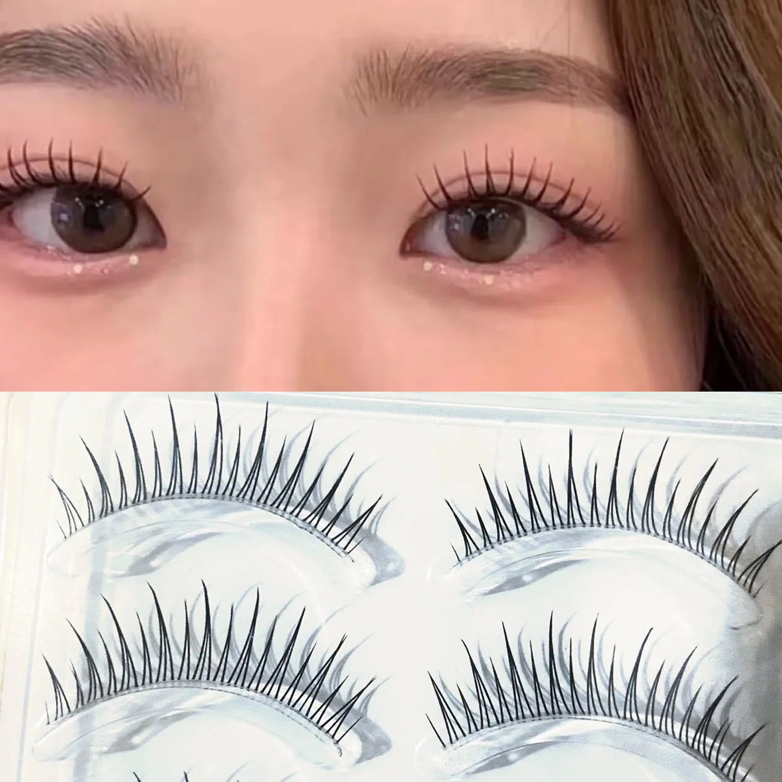 DIY False Eyelashes Full strip – Hair Care Korea recenzja i cena