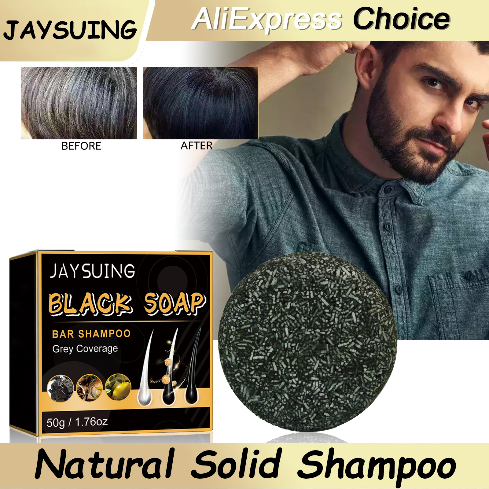 Hair Shampoo Soap Polygonum Mu – Hair Care Herbal recenzja i cena