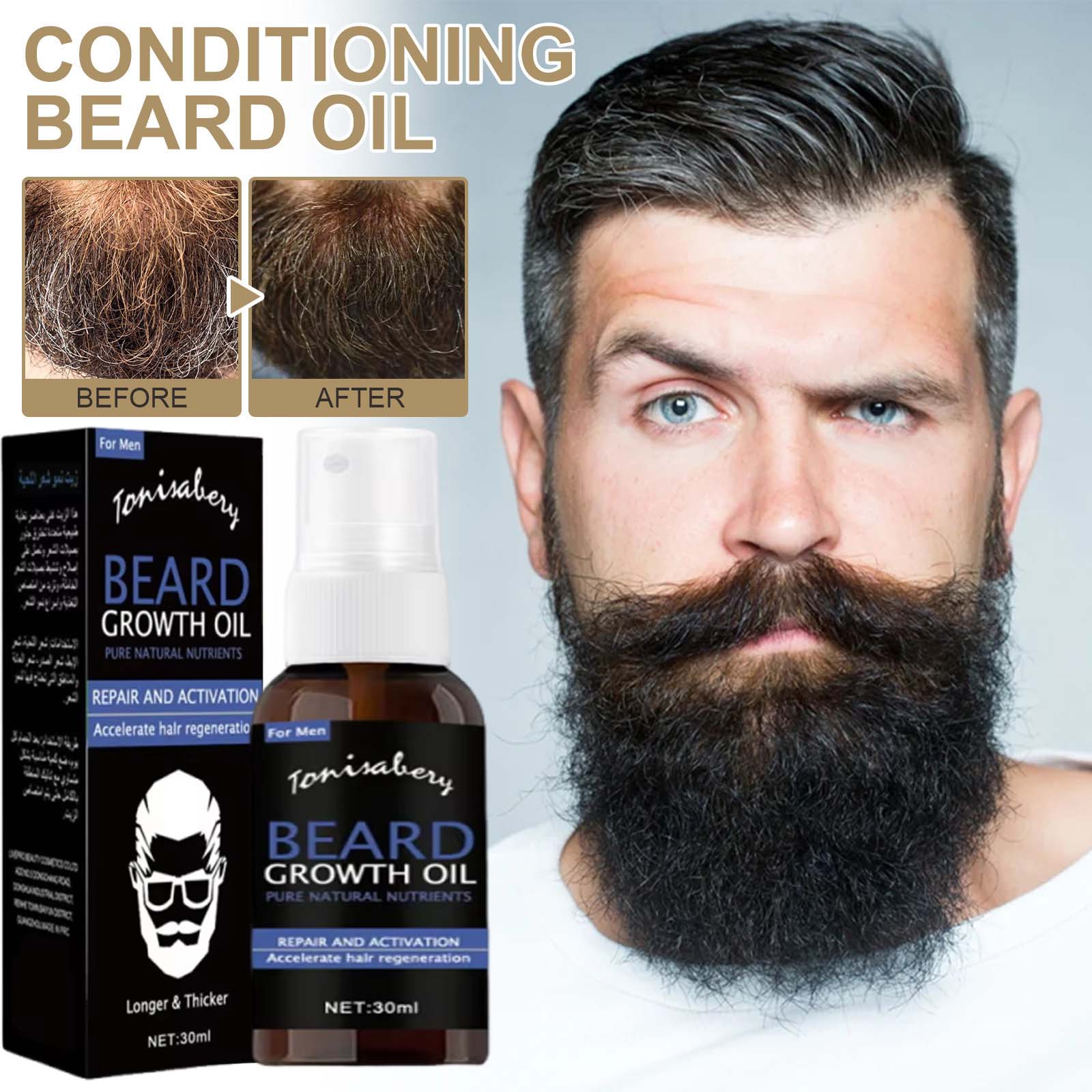 Beard Growth Oil Beard Wax Bal – Hair Care Frizzy Hair recenzja i cena
