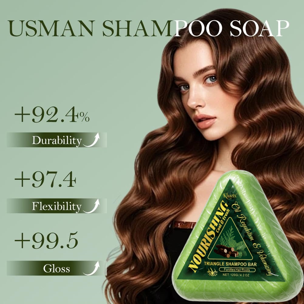 Green Triangle Soap Shampoo Ba – Hair Care Herbal recenzja i cena