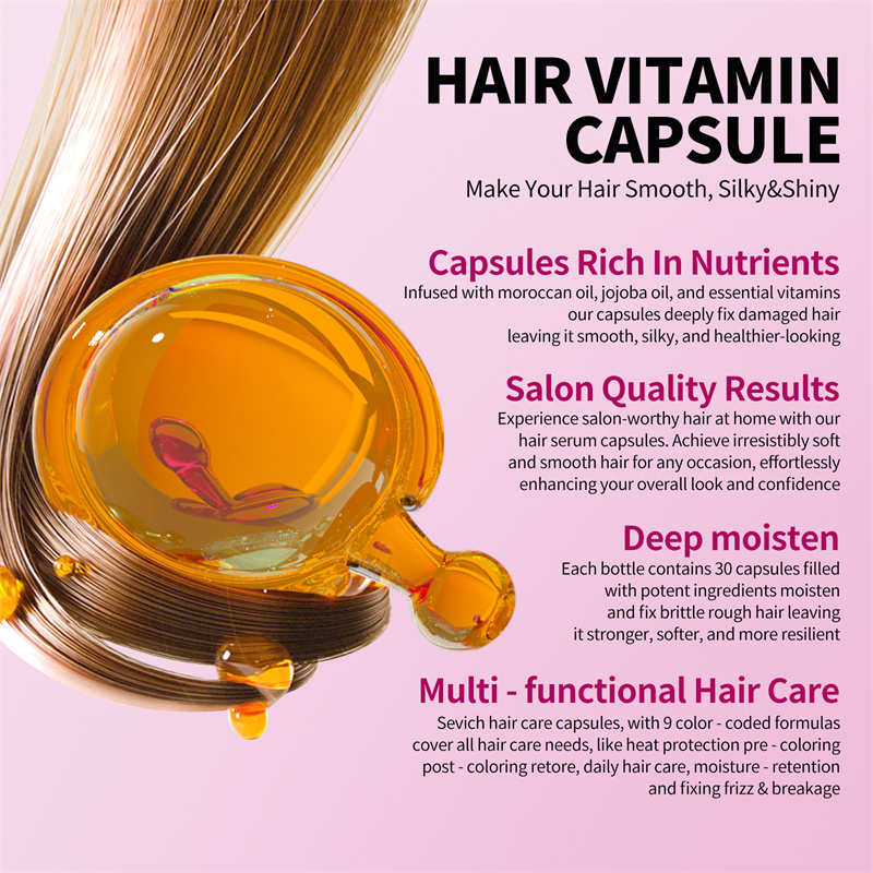 MIX Hair Vitamin Capsule Hair  – Hair Care Keratin Treatment recenzja i cena