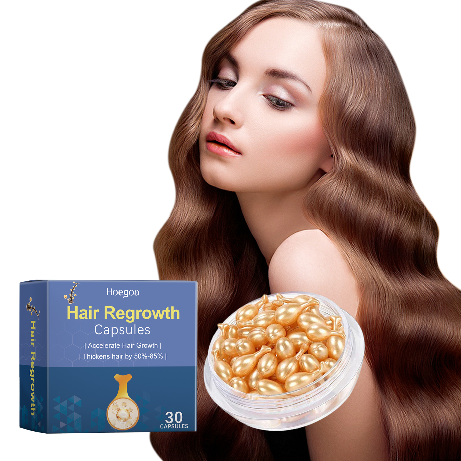 Hair Regrowth Capsules Thicken – Hair Care Natural Ingredients recenzja i cena