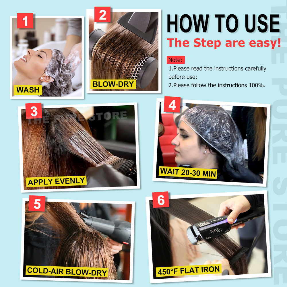 PURC 12% Keratin Smoothing Hai – Hair Care Frizzy Hair recenzja i cena