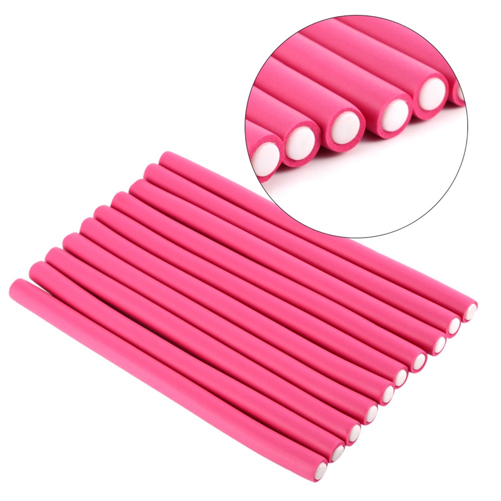 10Pcs/Set Soft Foam Soft Hair  – Hair Roller Set Flexi recenzja i cena