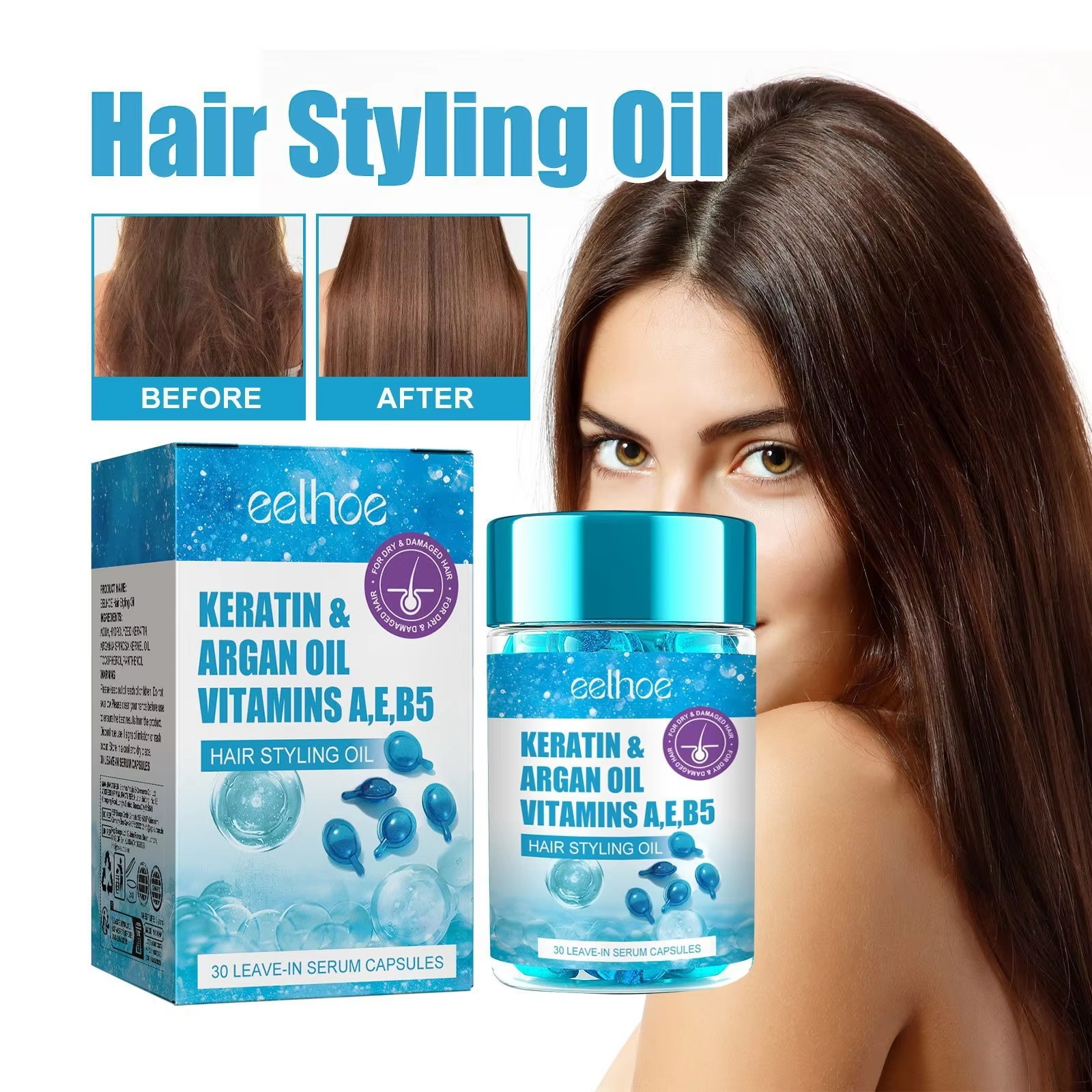 Magic Hair Vitamin Capsule Ker – Hair Care Keratin Treatment recenzja i cena