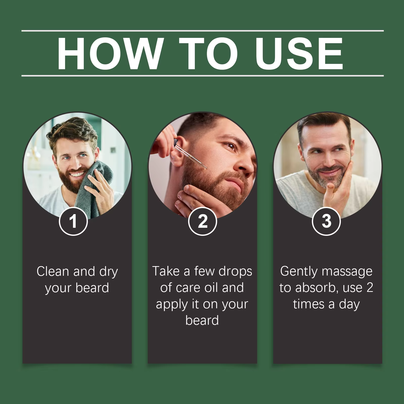 Men Beard Nourishing Oil Trim  – Hair Care Oil Serum recenzja i cena