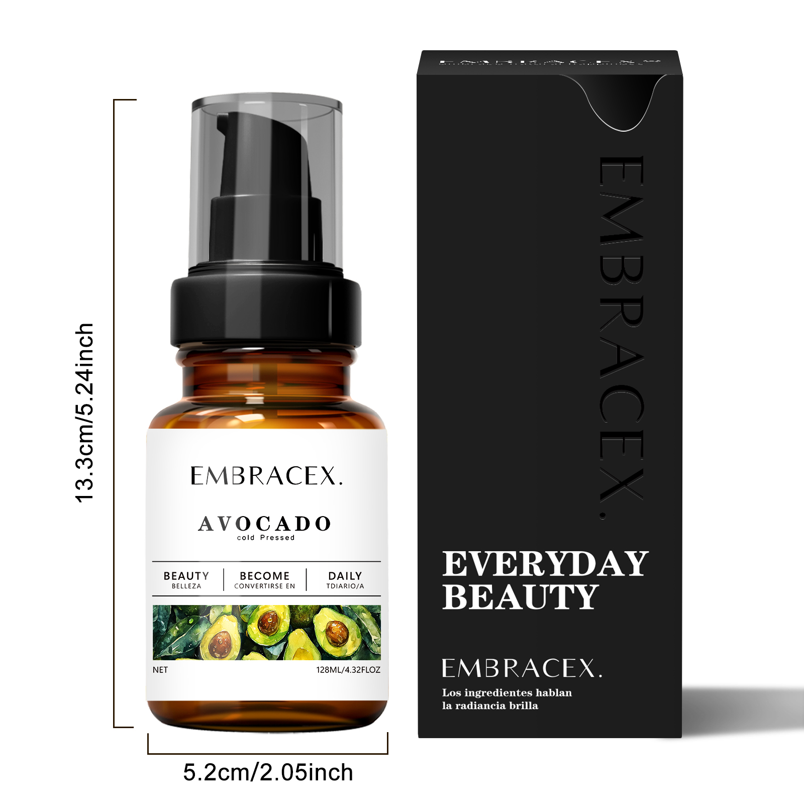 128ml Avocado Oil Carrier Oils – Hair Care Natural Ingredients recenzja i cena