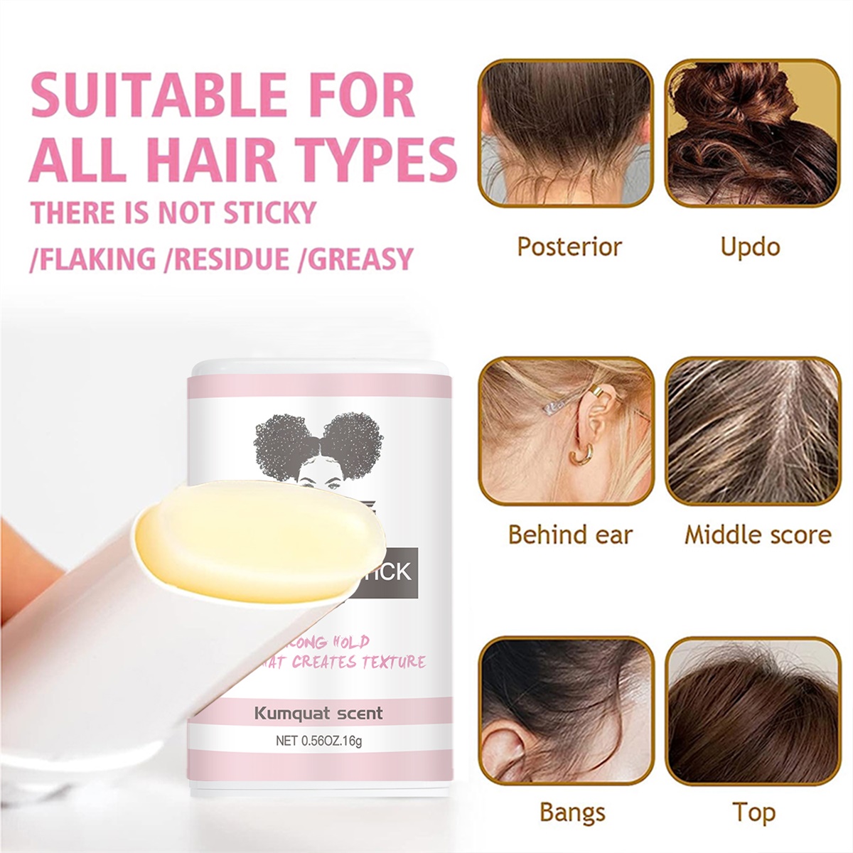 Natural Hair Wax Edge Control  – Edge Control Gel recenzja i cena