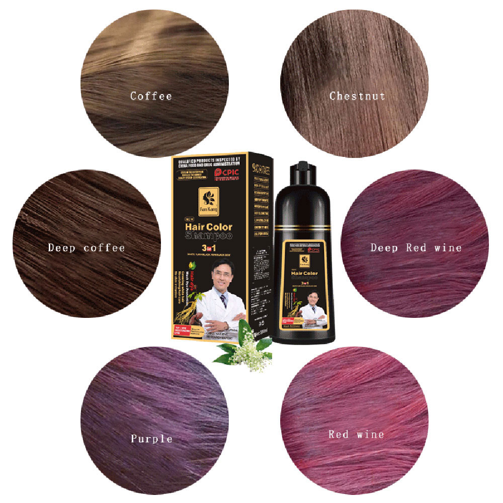 3 In 1 Instant Coloring Shampo – Hair Care Herbal recenzja i cena