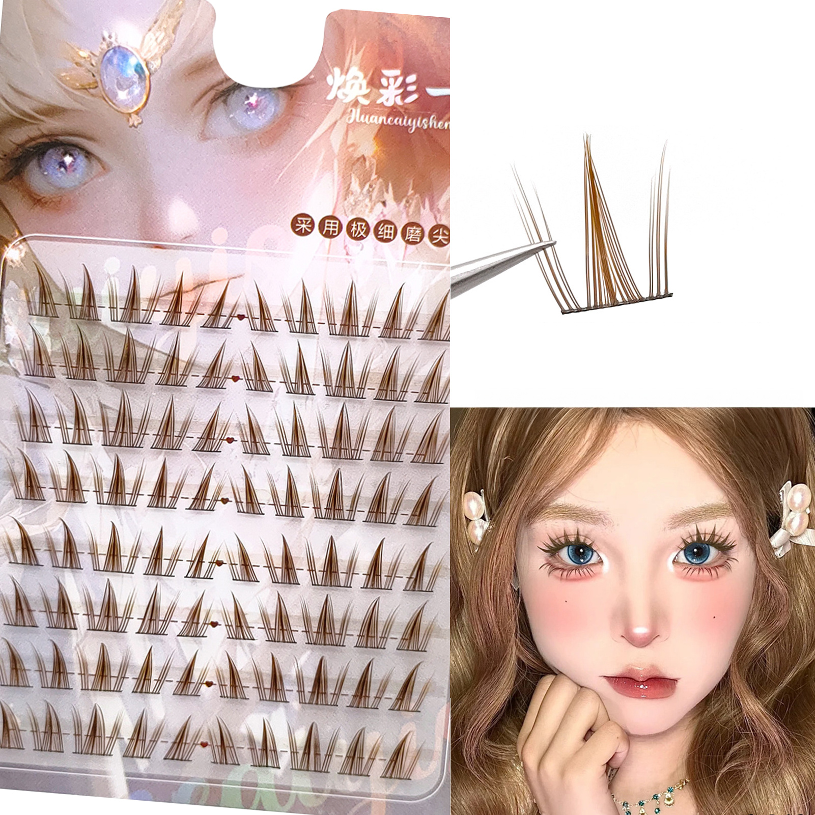 Brown Sunflower DIY Lash Clust – Hair Care Korea recenzja i cena