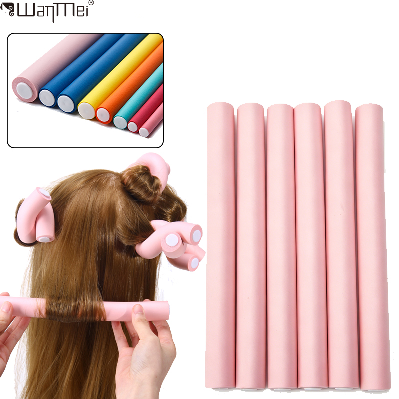 6pcs/pack New Oversize Flexibl – Hair Roller Set Flexi recenzja i cena