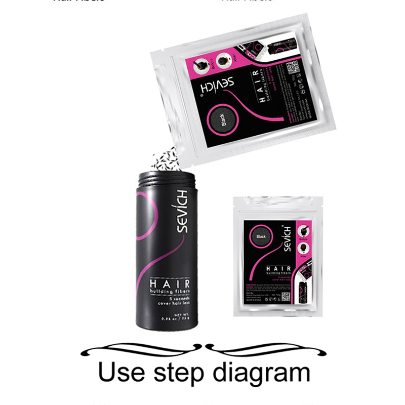 Sevich 100g Hair Fibers 10 Col – Hair Care Frizzy Hair recenzja i cena