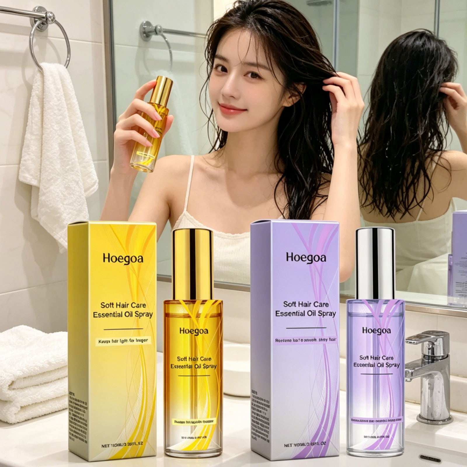 Hoegoa Hair Care Essential Oil – Hair Care Natural Ingredients recenzja i cena