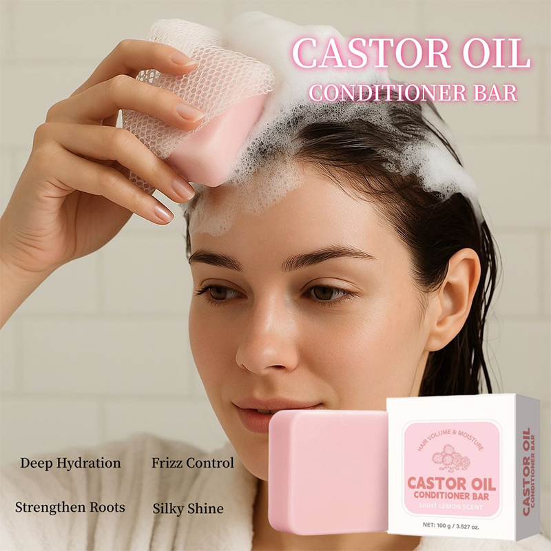 Castor Oil Conditioner Soap Ba – Hair Care Frizzy Hair recenzja i cena