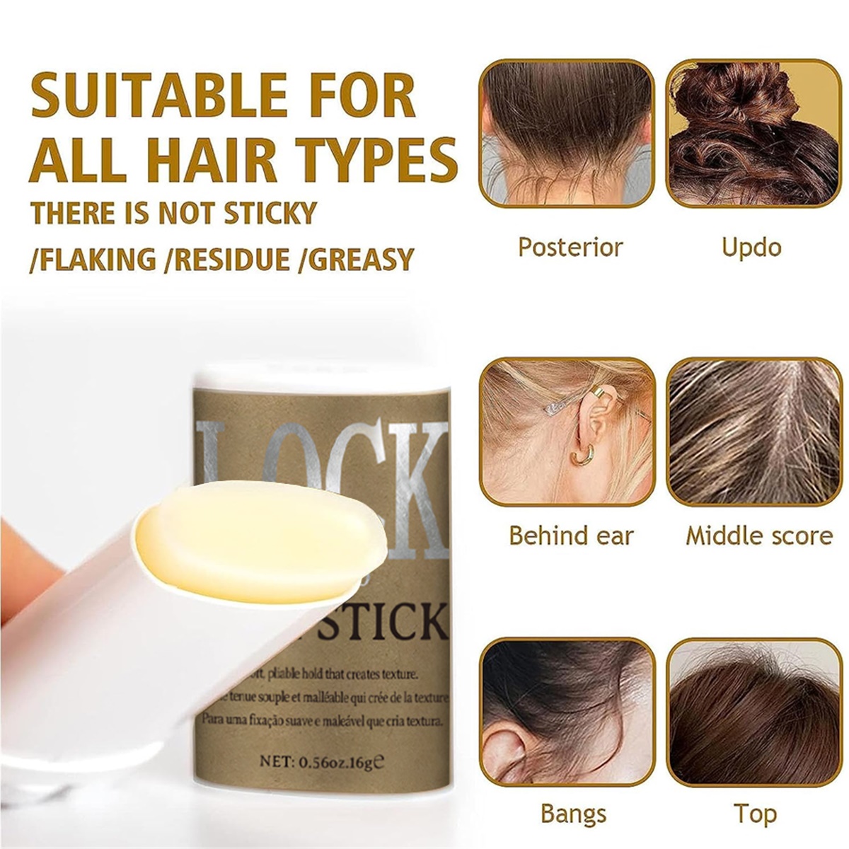 LOCKMIO Hair Wax Stick Finishi – Edge Control Gel recenzja i cena
